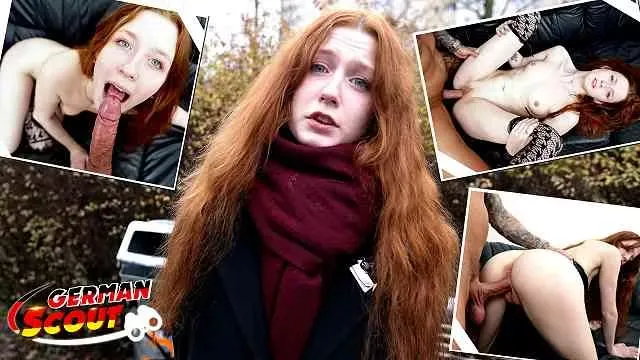 Redhead Teen's First Casting Session