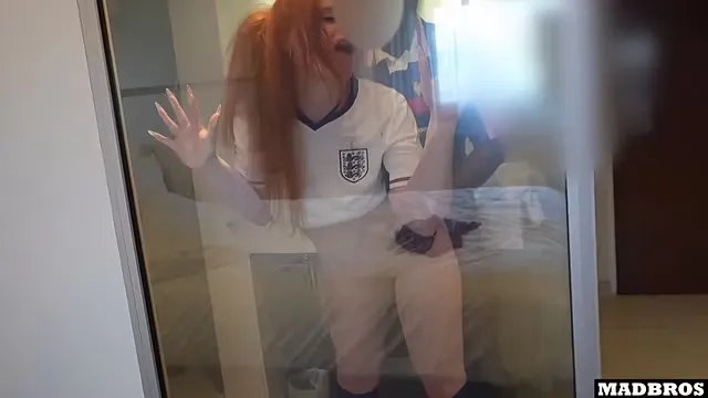 English Supporter Fucked Anal In Public Corridor For Losing A Bet &excl;&excl;&excl;