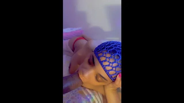 Latina Blowjob Super Exotic Erotic Deepthroating Huge Cock