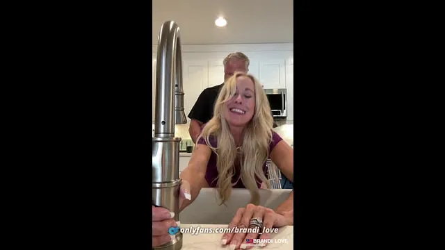 He Came From Behind While She Was Still at the Sink