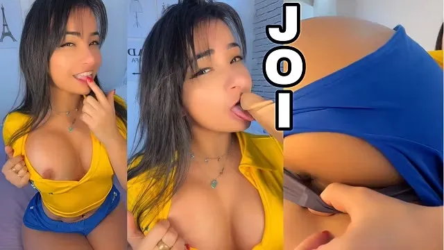 Brazilian Model Teases in JOI Video