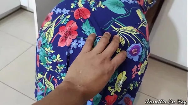 Stepfather Exploits Stepdaughter in Kitchen