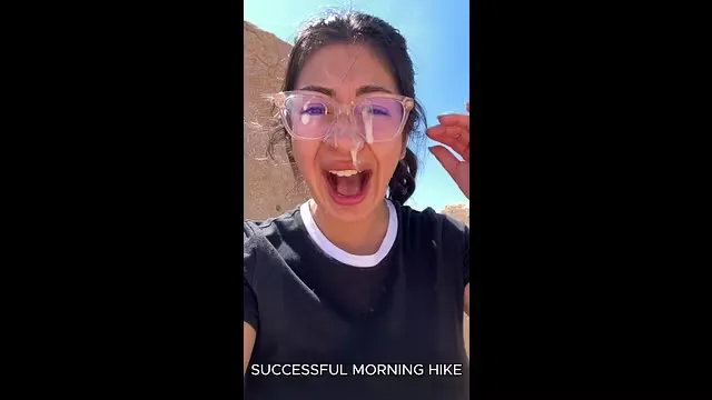 Morning Hike Ends in Public Facial